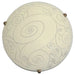 CEILING LAMP 60W F40 ECRUE LIGHTSTYLE WIND - Плафони<<<Вътрешно осветление<<<Мебели и