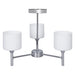 Ceiling Light Activejet AJE-MIRA 3P White Silver Metal 40 W - Лампи<<<Декорация и Осветление<<<Дом