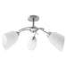 Ceiling Light Activejet NIKITA 3P Nikiel White nickel Metal Glass 120 W - Лампи<<<Декорация и Осветление<<<Дом