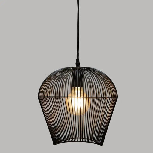 Ceiling Light Atmosphera Jena Black 40W Metal (26 x 26 x 25 cm) - Декорация и Осветление<<<Дом