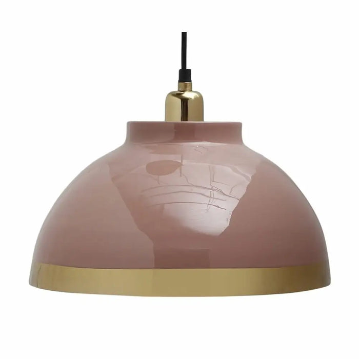 Ceiling Light DKD Home Decor 33 x 33 x 24 cm Pink Metal Lilac 50 W (2 Units) - Декорация и Осветление<<<Дом