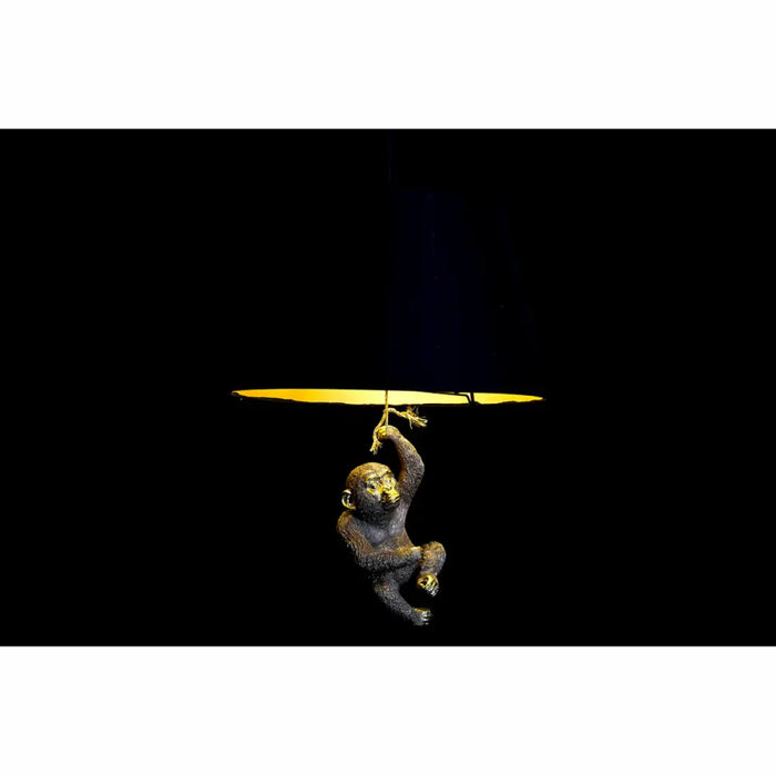 Ceiling Light DKD Home Decor 35,5 x 35,5 x 51 cm Golden Resin Colonial 220 V 50 W Monkey (2 Units) - Декорация и