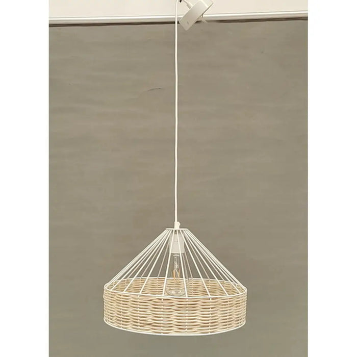 Ceiling Light DKD Home Decor 35 x 35 x 22 cm Black Metal Rattan 50 W (2 Units) - Декорация и Осветление<<<Дом