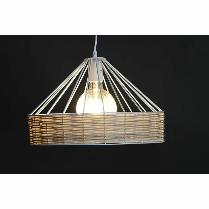 Ceiling Light DKD Home Decor 35 x 35 x 22 cm Black Metal Rattan 50 W (2 Units) - Декорация и Осветление<<<Дом