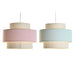 Ceiling Light DKD Home Decor 40 x 40 x 30 cm Green Light Pink 50 W (2 Units) - Декорация и Осветление<<<Дом