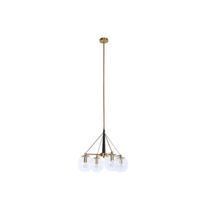 Ceiling Light DKD Home Decor 50 x 50 x 144 cm Crystal Golden Metal 50 W - Декорация и Осветление<<<Дом
