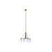 Ceiling Light DKD Home Decor 50 x 50 x 144 cm Crystal Golden Metal 50 W - Декорация и Осветление<<<Дом