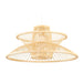 Ceiling Light DKD Home Decor 50 x 50 x 22 cm Light brown Bamboo 50 W - Декорация и Осветление<<<Дом
