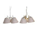 Ceiling Light DKD Home Decor 50 x 46 x 30 cm Golden Metal White 50 W (2 Units) - Декорация и Осветление<<<Дом