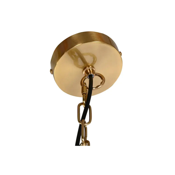 Ceiling Light DKD Home Decor 66 x 66 x 60 cm Crystal Golden Metal 40 W - Декорация и Осветление<<<Дом