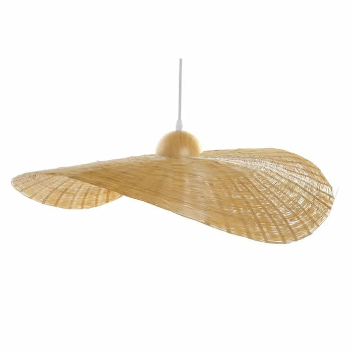 Ceiling Light DKD Home Decor 70 x 70 x 10 cm Natural 220 V 40 W Sunhat - Декорация и Осветление<<<Дом