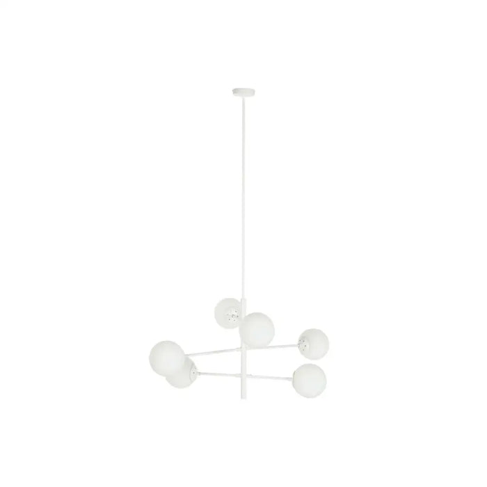 Ceiling Light DKD Home Decor 96 x 73 x 50 cm Crystal Metal White 50 W - Декорация и Осветление<<<Дом