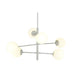 Ceiling Light DKD Home Decor 96 x 73 x 50 cm Crystal Metal White 50 W - Декорация и Осветление<<<Дом