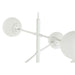 Ceiling Light DKD Home Decor 96 x 73 x 50 cm Crystal Metal White 50 W - Декорация и Осветление<<<Дом