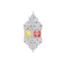 Ceiling Light DKD Home Decor Acrylic Metal (28 x 24 x 58 cm) - Декорация и Осветление<<<Дом