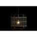 Ceiling Light DKD Home Decor Black Bamboo 50 W 40 x 40 x 35 cm - Декорация и Осветление<<<Дом