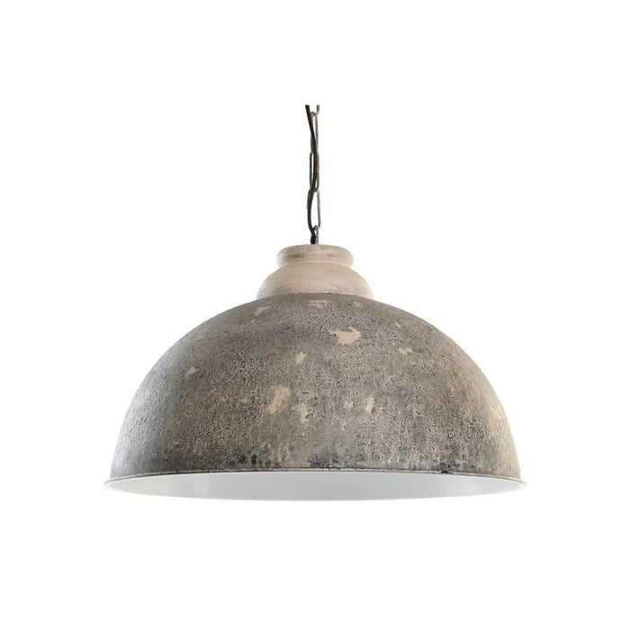 Ceiling Light DKD Home Decor Black Grey Wood Metal 50 W 61 x 61 x 37 cm - Декорация и Осветление<<<Дом