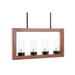 Ceiling Light DKD Home Decor Brown Aluminium Crystal (52 x 6 x 26 cm) - Декорация и Осветление<<<Дом