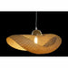 Ceiling Light DKD Home Decor Brown Bamboo 40 W Sunhat 220 V 70 x 34 x 20 cm - Декорация и Осветление<<<Дом