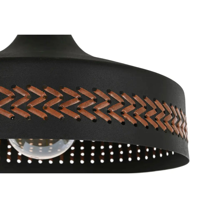 Ceiling Light DKD Home Decor Brown Black Cream Metal 50 W 35 x 35 x 20 cm (2 Units) - Декорация и Осветление<<<Дом