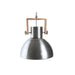 Ceiling Light DKD Home Decor Brown Silver Iron Mango wood 50 W 40 x 40 x 47 cm - Декорация и Осветление<<<Дом