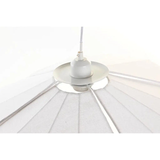 Ceiling Light DKD Home Decor Metal Linen White 50 W (68 x 68 x 21 cm) - Декорация и Осветление<<<Дом