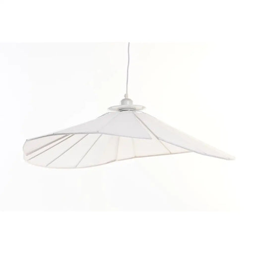 Ceiling Light DKD Home Decor Metal Linen White 50 W (68 x 68 x 21 cm) - Декорация и Осветление<<<Дом