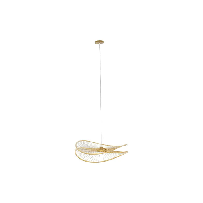 Ceiling Light DKD Home Decor Natural Bamboo 50 W 70 x 65 x 23 cm - Декорация и Осветление<<<Дом
