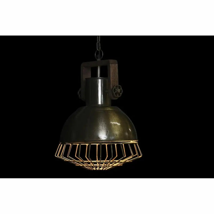 Ceiling Light DKD Home Decor Silver Brown 50 W (31 x 31 x 44 cm) - Декорация и Осветление<<<Дом