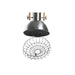 Ceiling Light DKD Home Decor Silver Brown 50 W (31 x 31 x 44 cm) - Декорация и Осветление<<<Дом