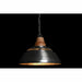 Ceiling Light DKD Home Decor Silver Brown Iron Mango wood 50 W (43 x 43 x 31 cm) - Декорация и Осветление<<<Дом