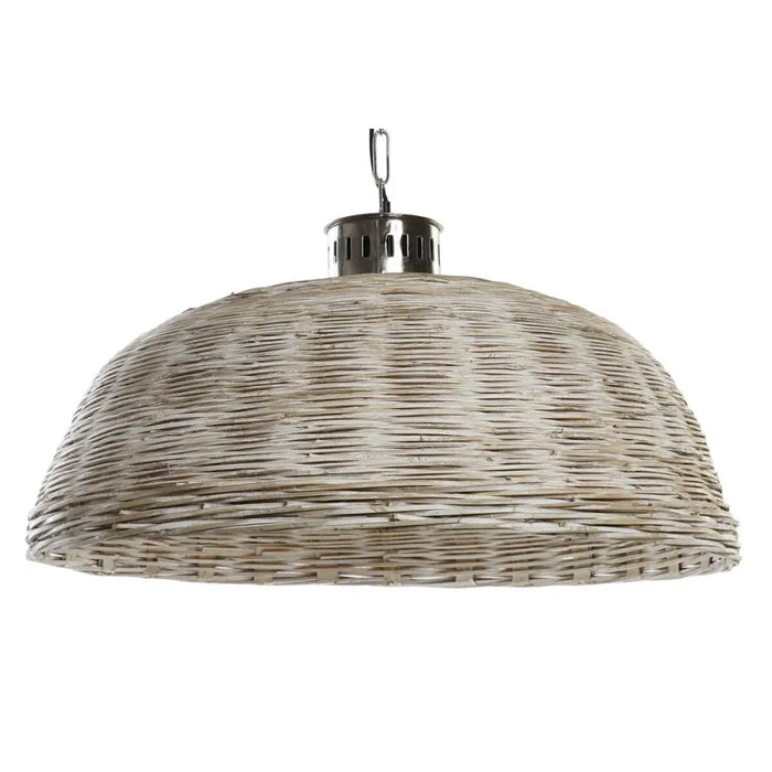 Ceiling Light DKD Home Decor Silver Natural Metal 50 W 80 x 80 x 47 cm - Декорация и Осветление<<<Дом
