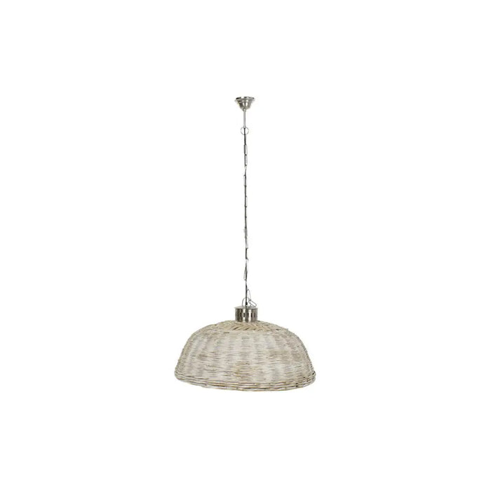 Ceiling Light DKD Home Decor Silver Natural Metal 50 W 80 x 80 x 47 cm - Декорация и Осветление<<<Дом