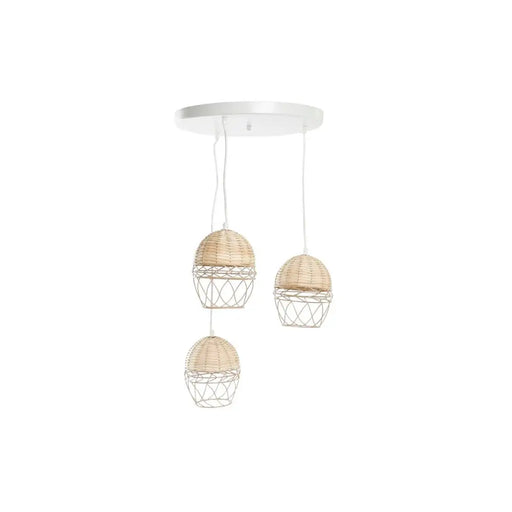 Ceiling Light DKD Home Decor White Light brown 220 V 50 W (38 x 38 x 75 cm) - Декорация и Осветление<<<Дом