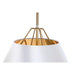 Ceiling Light DKD Home Decor White Golden PVC Metal 50 W 38 x 38 x 32 cm - Декорация и Осветление<<<Дом