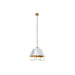 Ceiling Light DKD Home Decor White Golden PVC Metal 50 W 38 x 38 x 32 cm - Декорация и Осветление<<<Дом