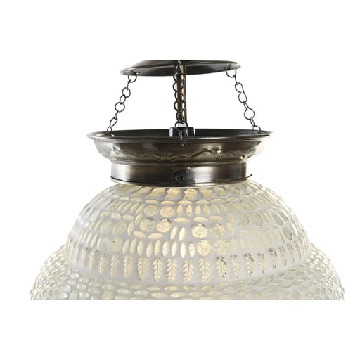 Ceiling Light DKD Home Decor White Metal Crystal 25 W 23 x 23 x 33 cm - Декорация и Осветление<<<Дом