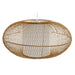 Ceiling Light DKD Home Decor White Natural Bamboo 40 W 83 x 83 x 40 cm - Декорация и Осветление<<<Дом