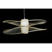 Ceiling Light DKD Home Decor White Natural Bamboo 50 W 100 x 100 x 32 cm - Декорация и Осветление<<<Дом