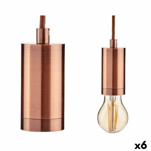 Ceiling Light Gift Decor Bronze 60 W (6 Units) - Декорация и Осветление<<<Дом Градина<<<BigBuy&&&Лампи<<<Декорация и