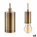 Ceiling Light Gift Decor Golden 60 W (6 Units) - Декорация и Осветление<<<Дом Градина<<<BigBuy&&&Лампи<<<Декорация и