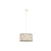 Ceiling Light Home ESPRIT Black Jute 50 W 39 x 39 x 21 cm - Декорация и Осветление<<<Дом