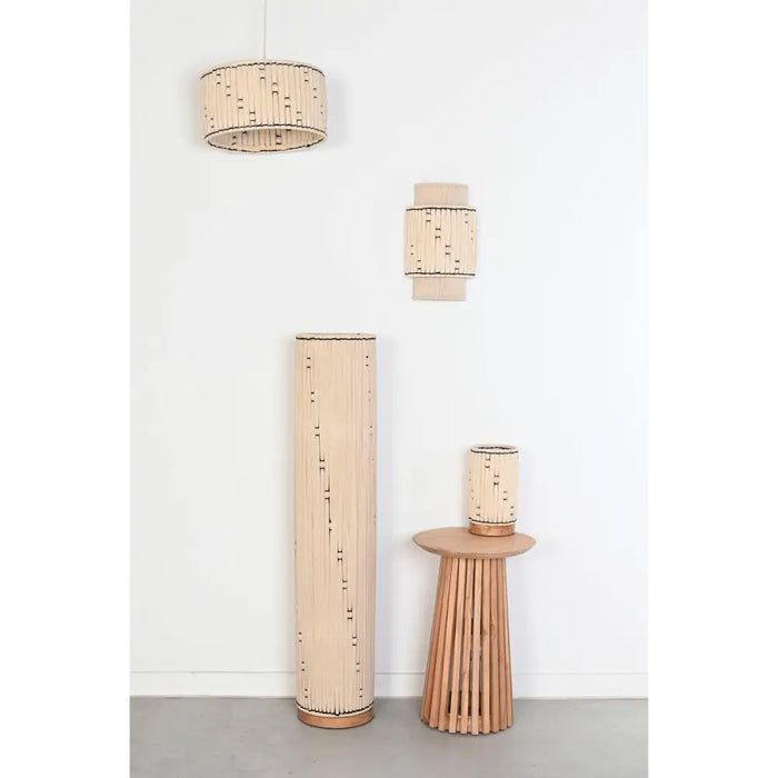 Ceiling Light Home ESPRIT Black Jute 50 W 39 x 39 x 21 cm - Декорация и Осветление<<<Дом