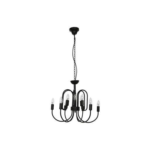 Ceiling Light Home ESPRIT Black Metal 54 x 54 x 46 cm - Декорация и Осветление<<<Дом