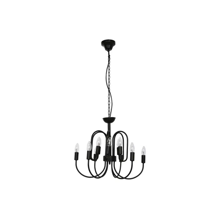 Ceiling Light Home ESPRIT Black Metal 54 x 54 x 46 cm - Декорация и Осветление<<<Дом