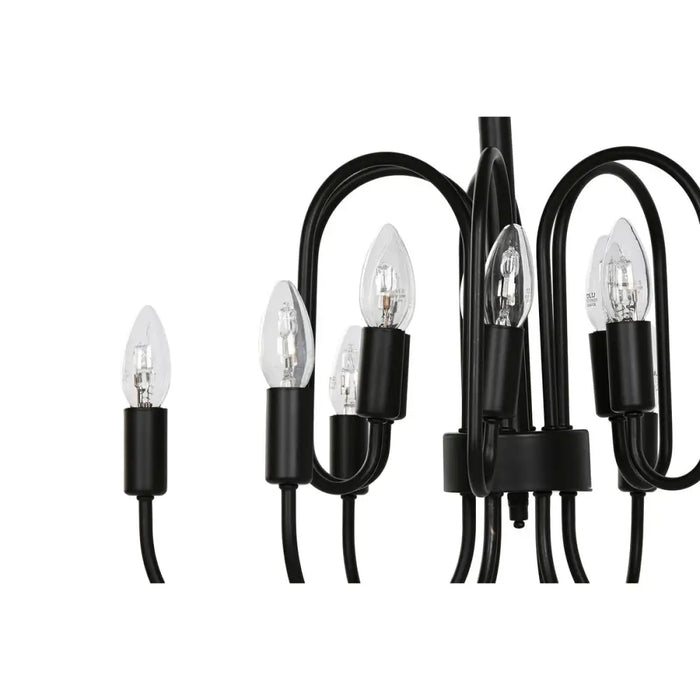 Ceiling Light Home ESPRIT Black Metal 54 x 54 x 46 cm - Декорация и Осветление<<<Дом