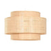 Ceiling Light Home ESPRIT Brown Bamboo 50 W 56 x 56 x 37 cm - Декорация и Осветление<<<Дом