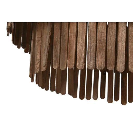 Ceiling Light Home ESPRIT Brown Golden Wood Metal Mango wood 50 W 60 x 60 x 48 cm - Декорация и Осветление<<<Дом