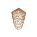 Ceiling Light Home ESPRIT Light brown Jute Wood 67 x 67 x 100 cm - Декорация и Осветление<<<Дом