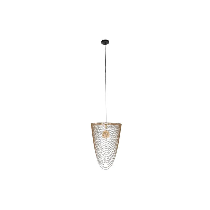 Ceiling Light Home ESPRIT Golden Iron 46 x 46 x 69 cm - Лампи<<<Декорация и Осветление<<<Дом Градина<<<BigBuy